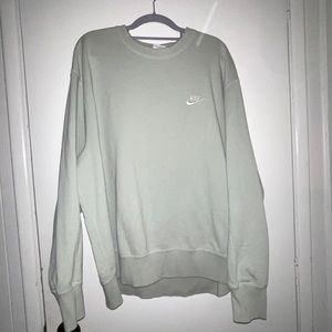 Mint green Nike Essential Crewneck